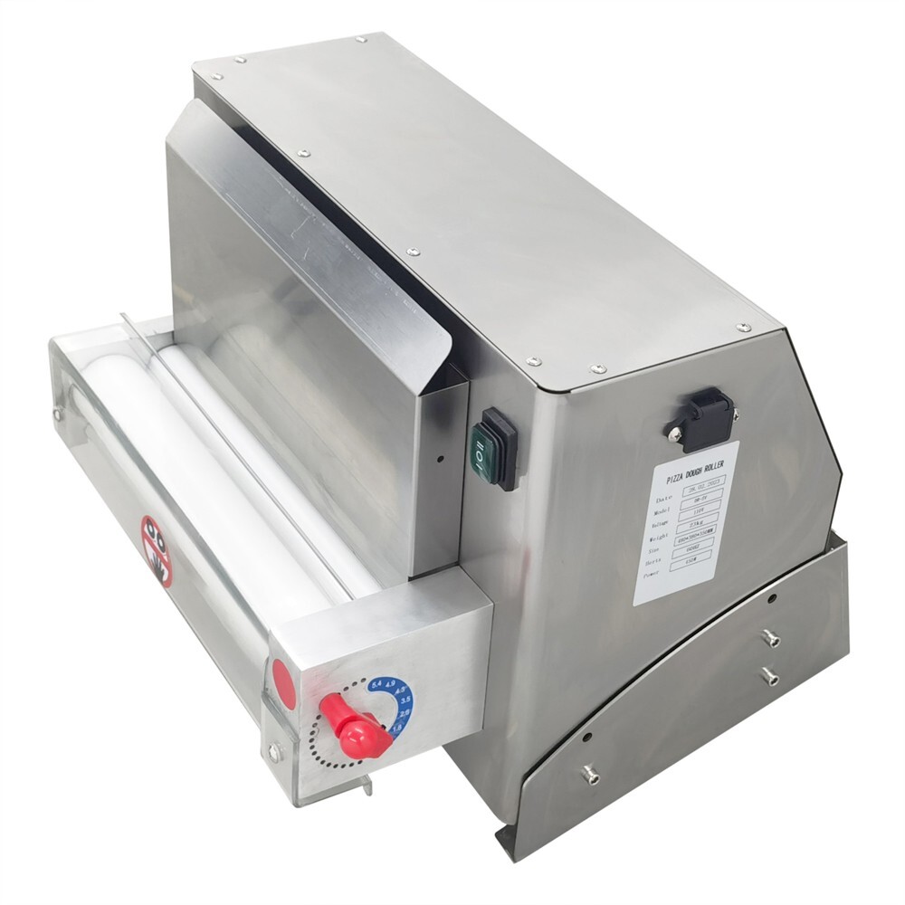 110V Electric Dough Roller Sheeter Pastry Press Bakery Cake Pizza Making Machine