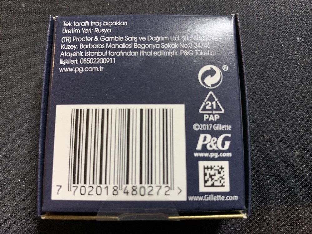 Perma Sharp Professional | Single Edge Razor Shaving Blades | Pro Straight Edge