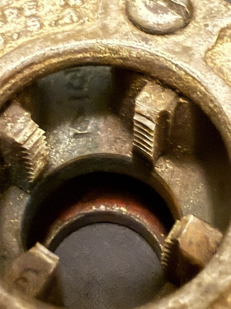 Vintage Ridgid Ratchet Pipe Threader 3/4" Pipe Die Head