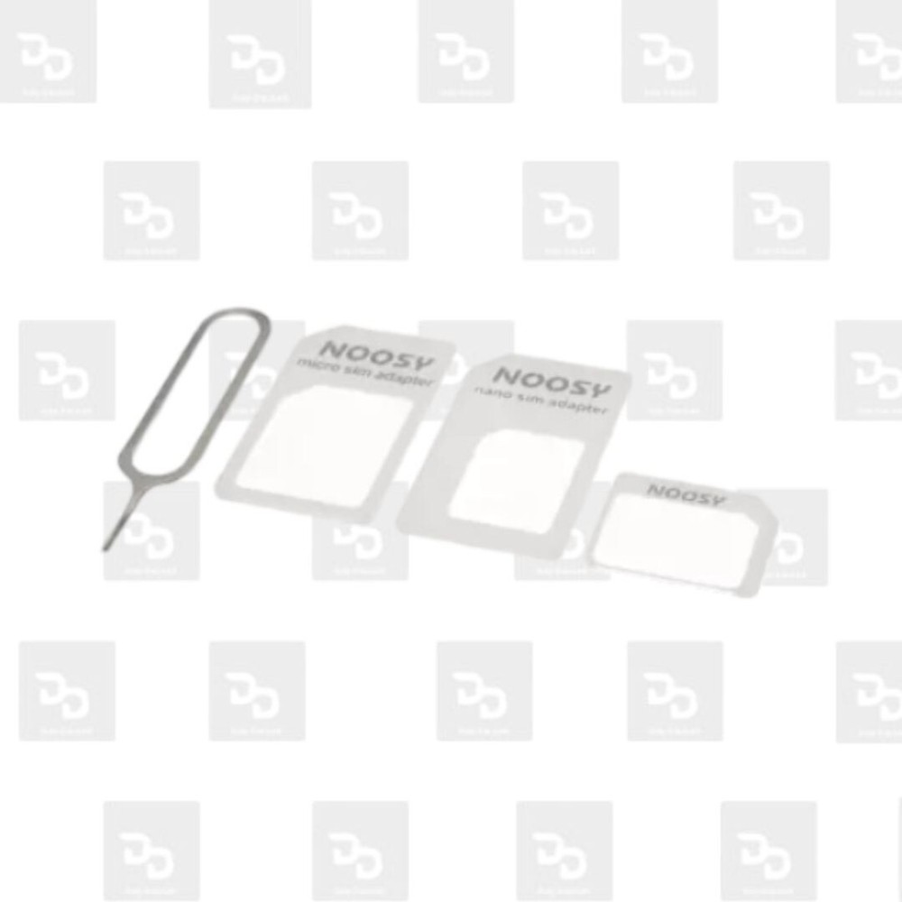 Noosy SIM Card Adapter Nano Micro Standard & SIM Ejector IPhone Android +