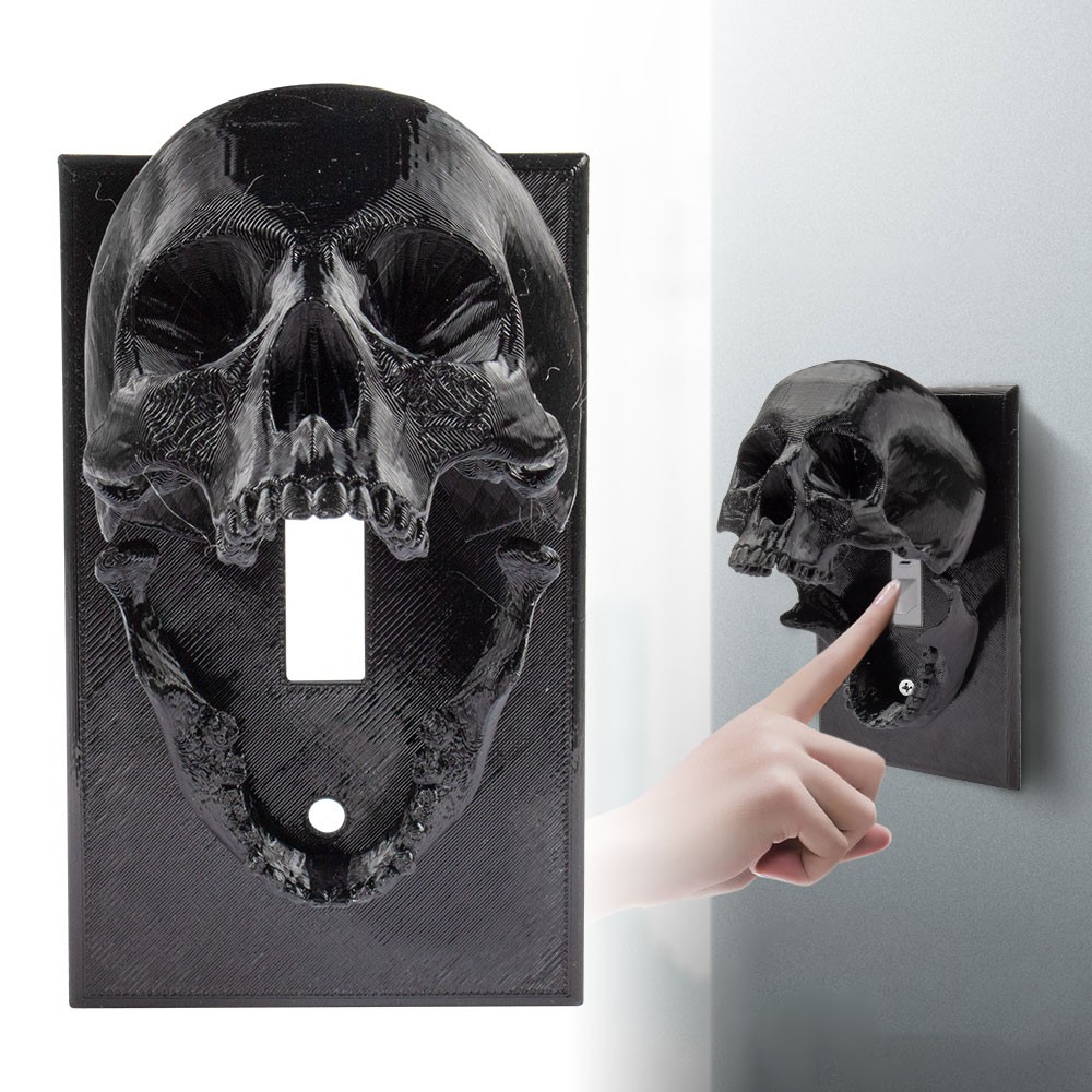 Skull Light switch plate NTL
