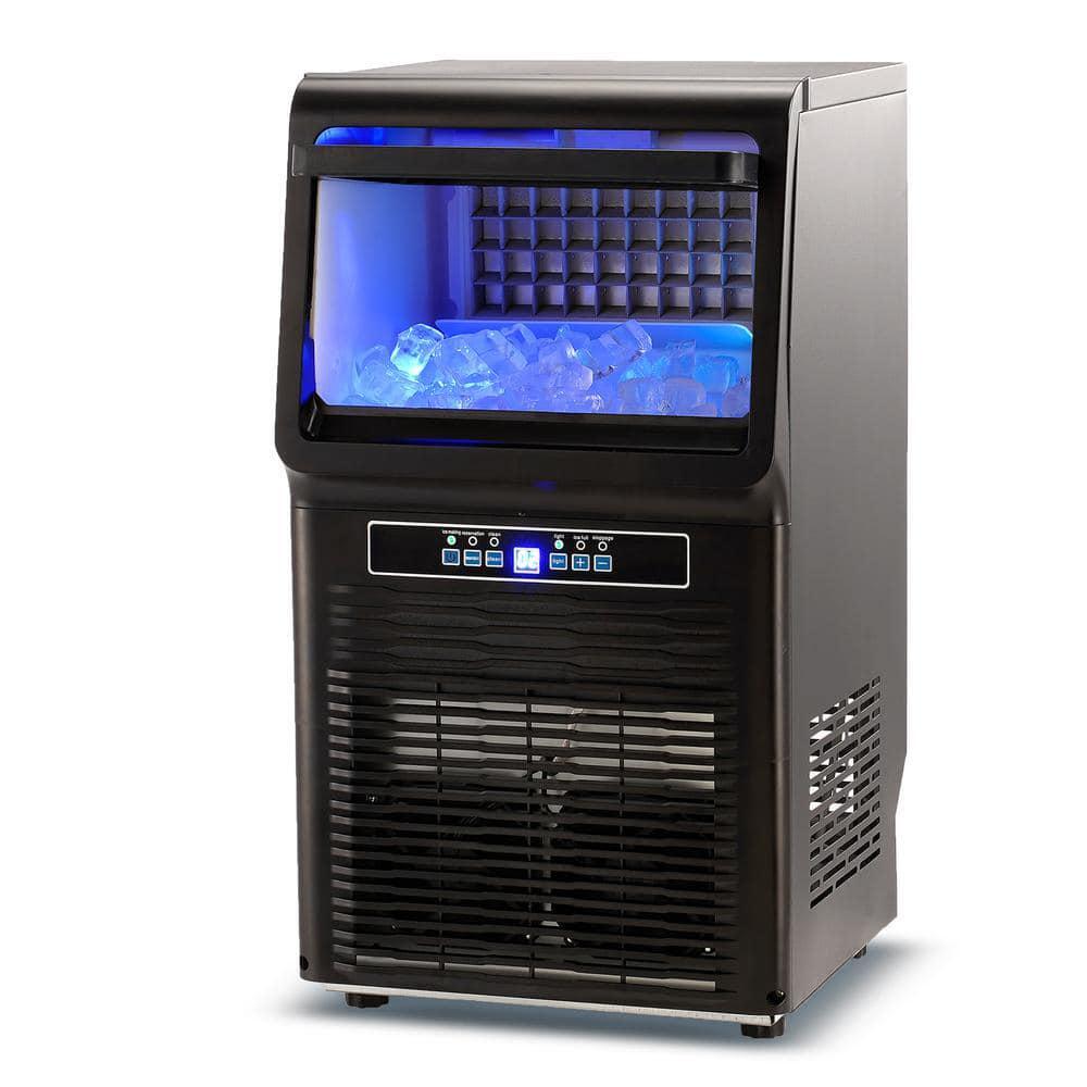 Built-in LED Digital Display Commercial Ice Maker Freestanding Ice Cube Machine