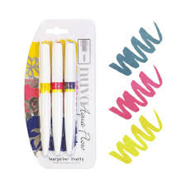 NUVO AQUA FLOW COLLECTION- 2 PKGS SURPRISE PARTY - 3 COLORS