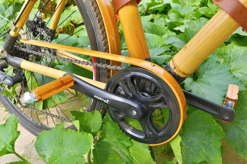 Bamboo Bicycle Chain Guard