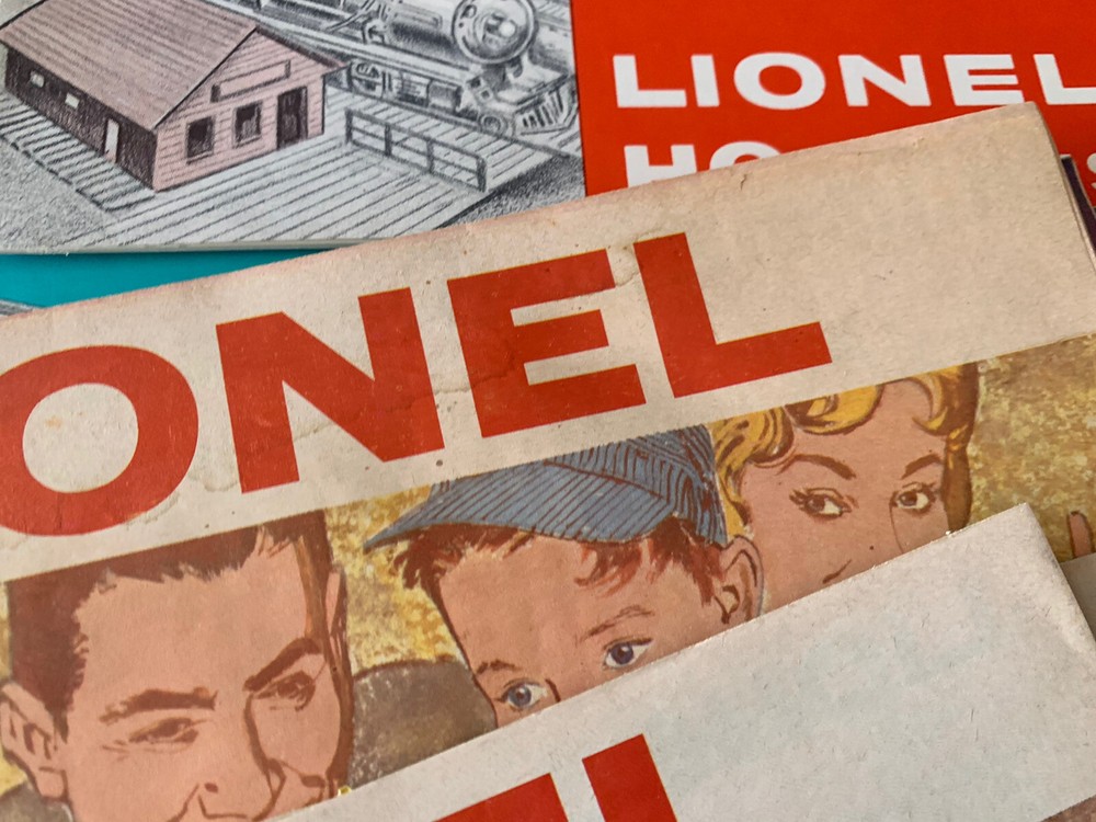 11 Original 1960's LIONEL TRAIN CATALOGS