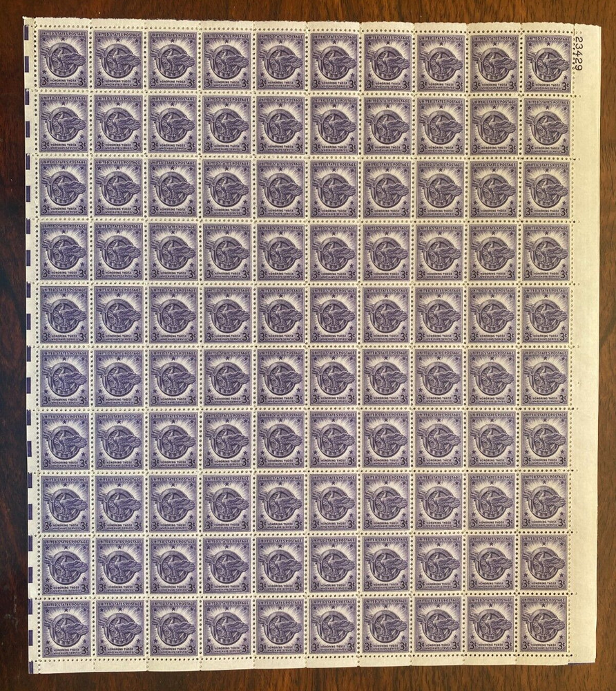 940  HONORABLE  DISCHARGE  M NH  " POST OFFICE FRESH " WWII