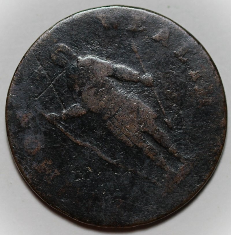 1788 Massachusetts Colonial Copper Cent