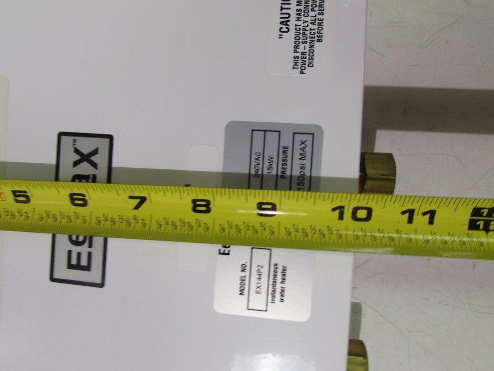 EEMAX EX144P2 TANKLESS WATER HEATER 240VAC 15KW 150PSI MAX **NNB**