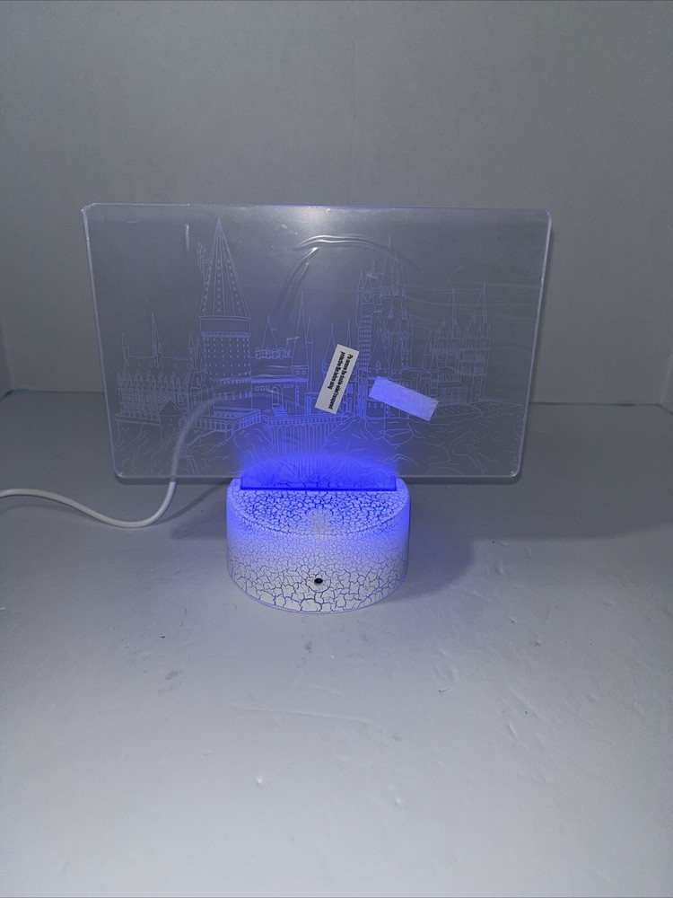 3D Kid Castle Lamp Illusion, Gift Set