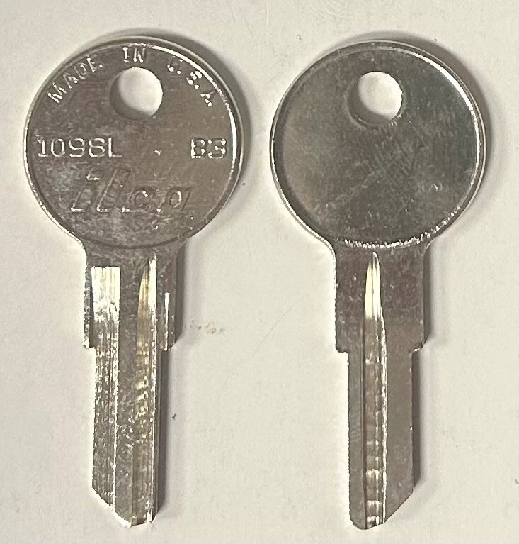 Ilco 1098L B3 GM Key Blank uncut (1 Pc)