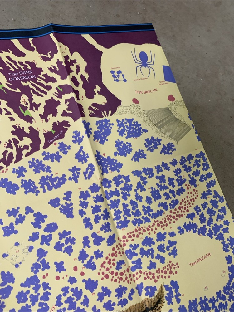 Dungeons & Dragons Menzoberranzan Map Forgotten Realms Setting