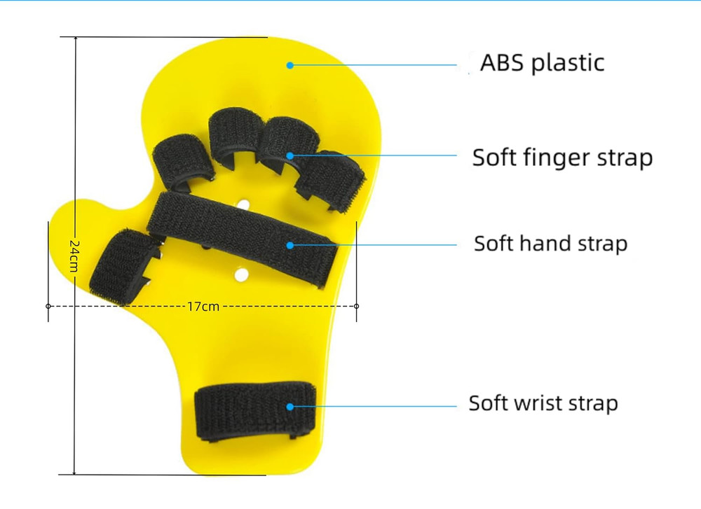 Finger Orthotics, Extended Type Fingerboard Stroke Hand Splint Training Support