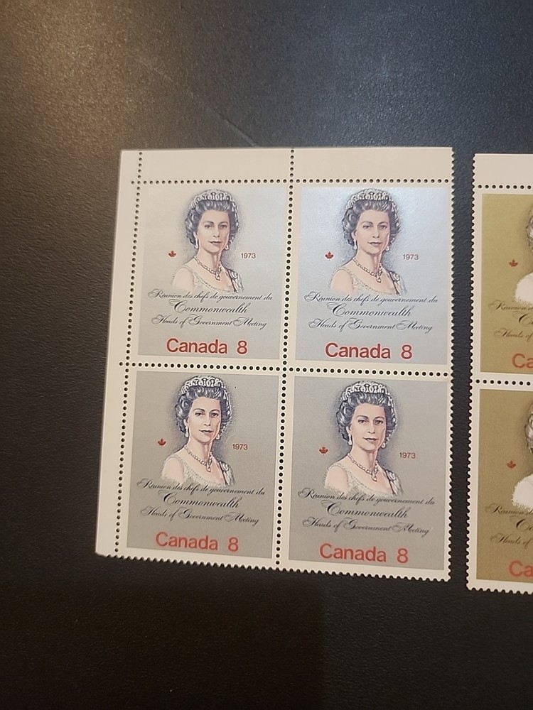 QWEEN ELIZABETH POSTAGE STAMPS BLOCKS MNH OG