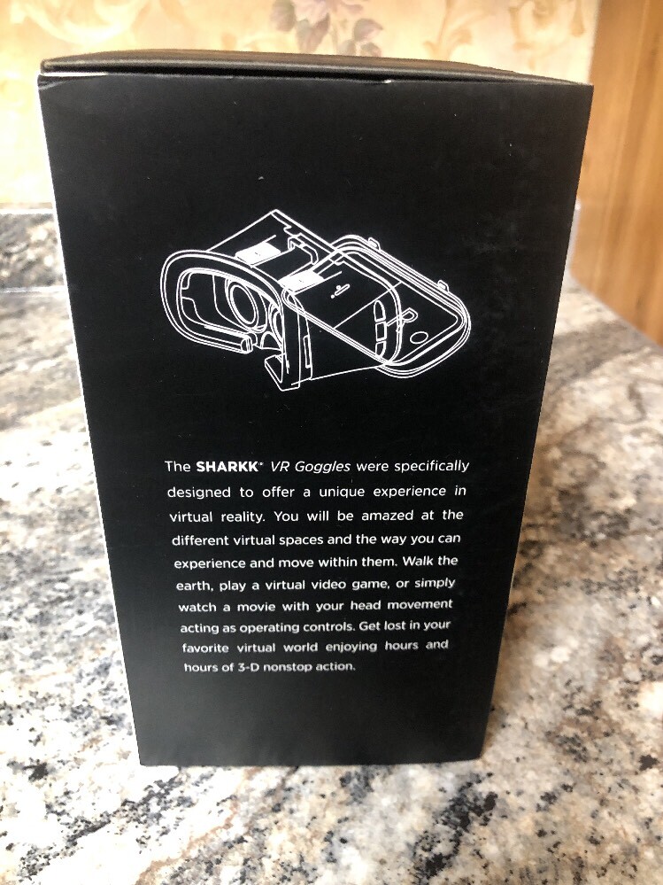 NIB Sharkk VR Goggles Virtual Reality