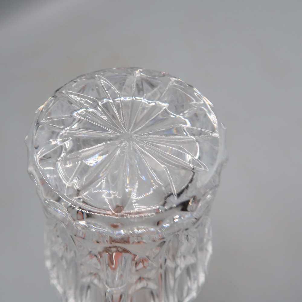 Clear Class Crystal Creamer Replacement 4 in Etched