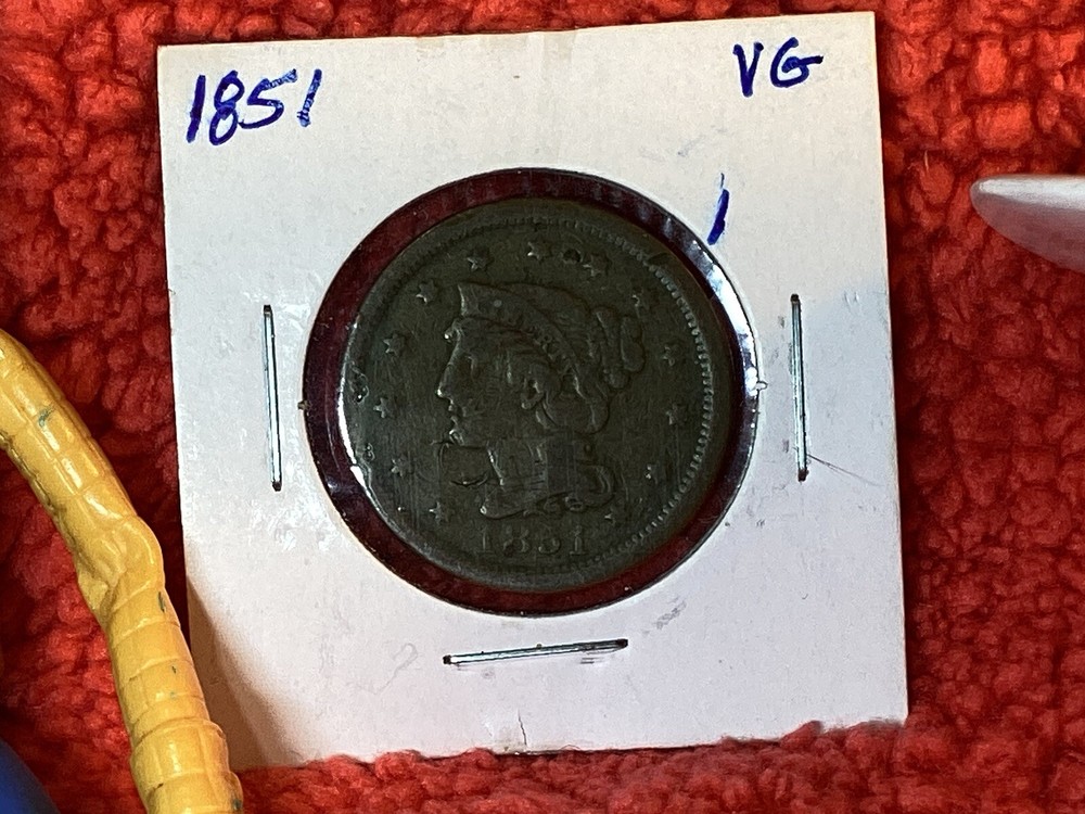 1851 LARGE CENT