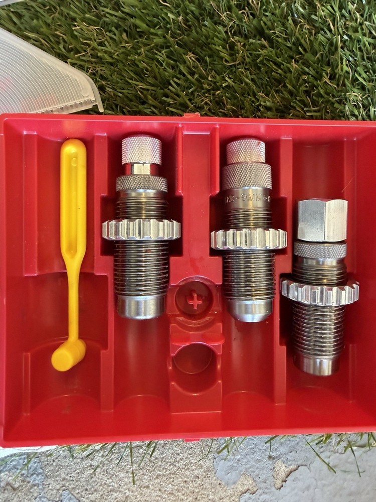 LEE Breech Lock Challenger Complete Reloading Kit +3 Die Sets (9mm, .308, 6.5CM)