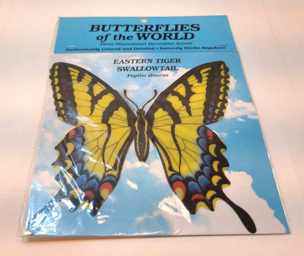 Papilio glaucus Eastern Tiger Swallowtail Three-dimensional Decorative Sticker