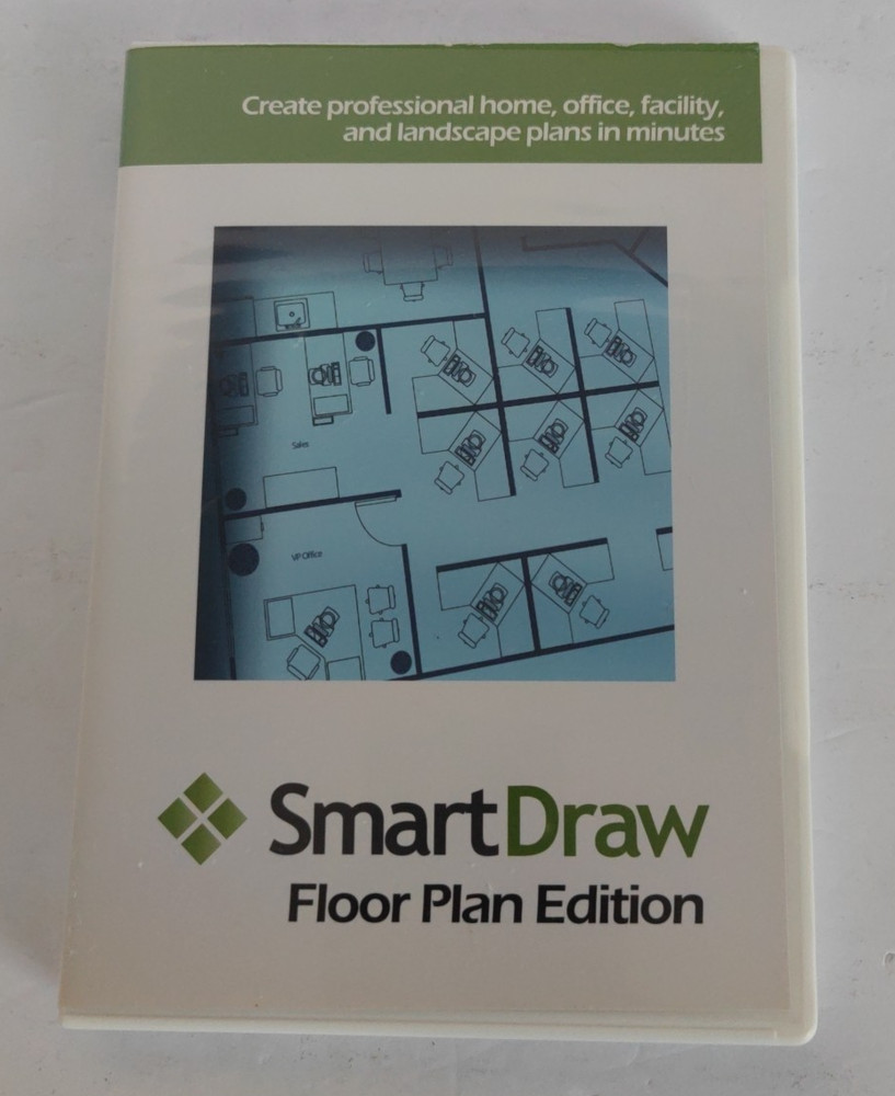 SMART DRAW 7 Floor Plan Edition Windows W/ Serial Number