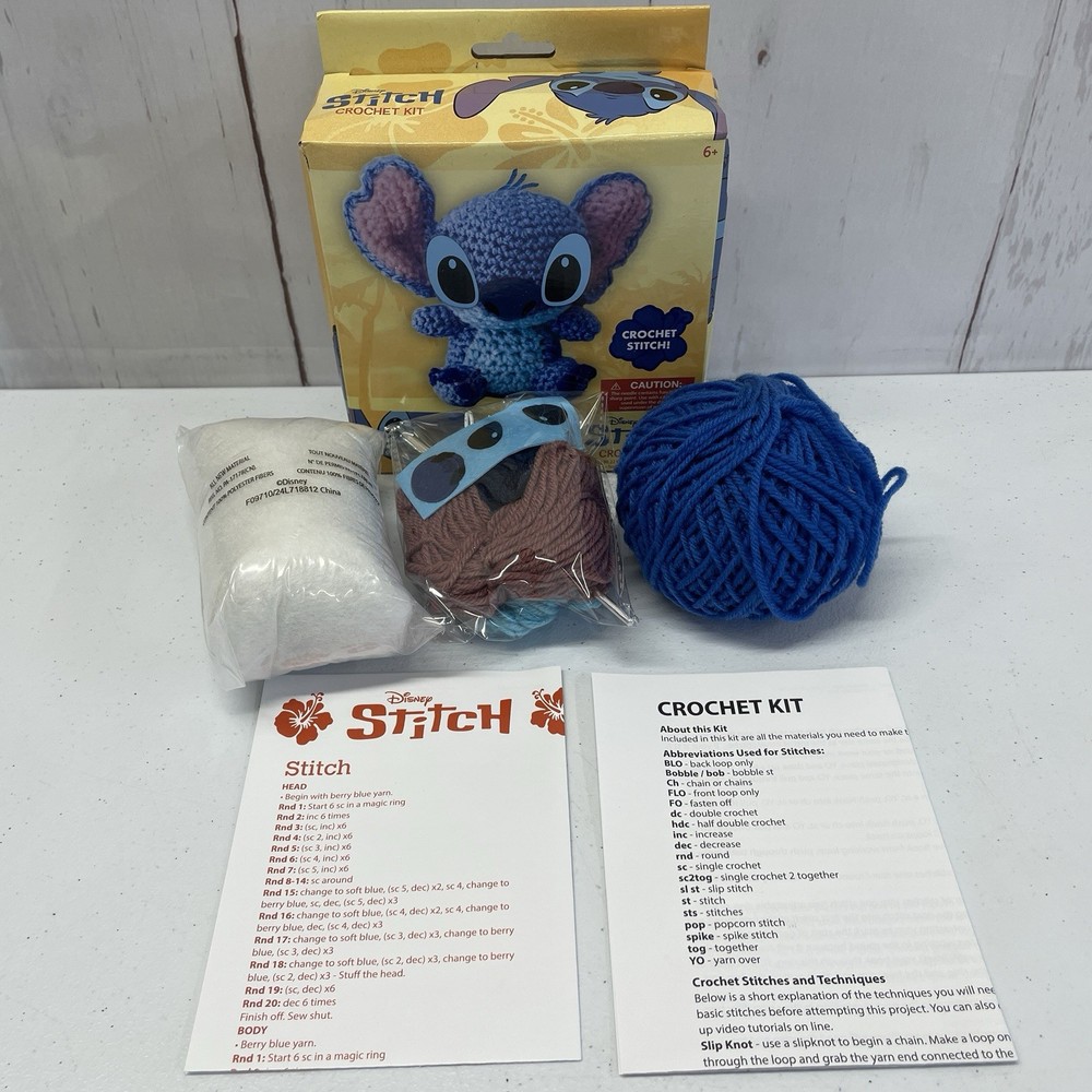 Disney Lilo & Stitch Crochet Kit - Stitch
