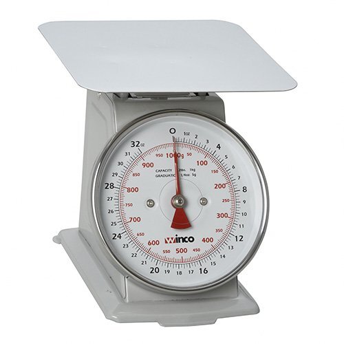 Winco SCAL-62 Portion Control Scale - 2 lbs. x 1/4 oz. Capacity