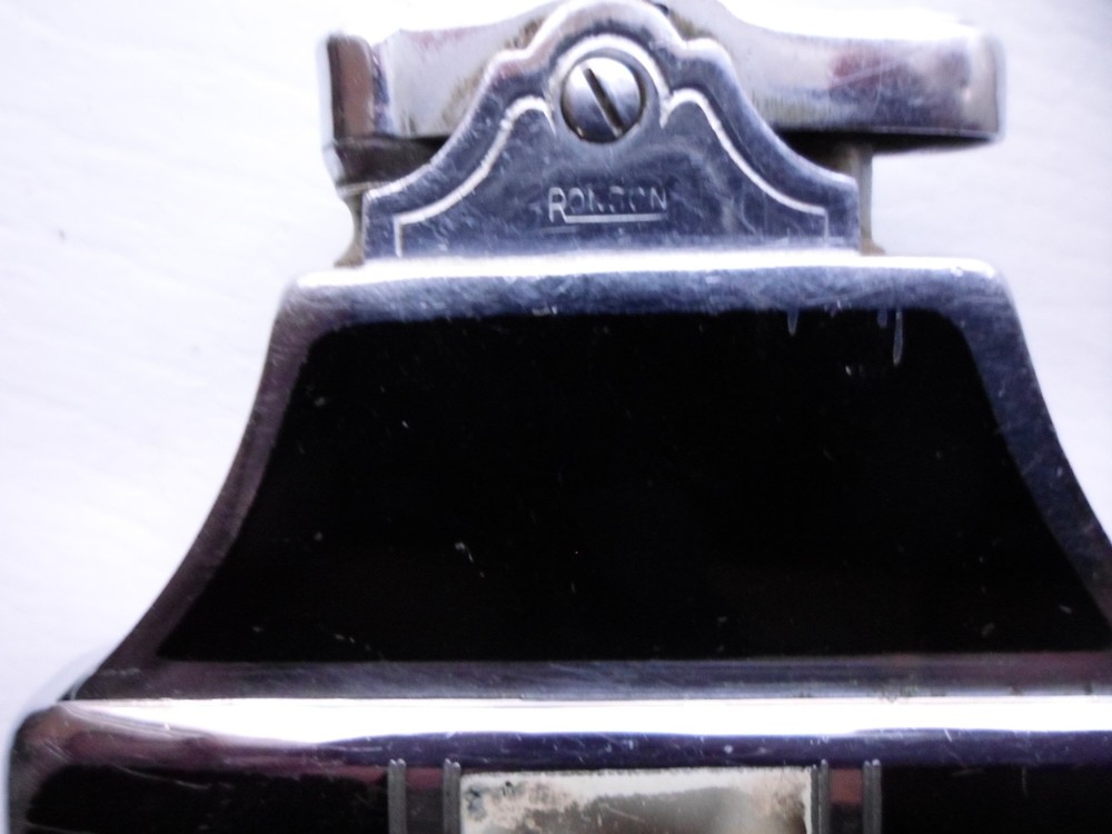 vintage RONSON cigarette Master Case & Lighter combo