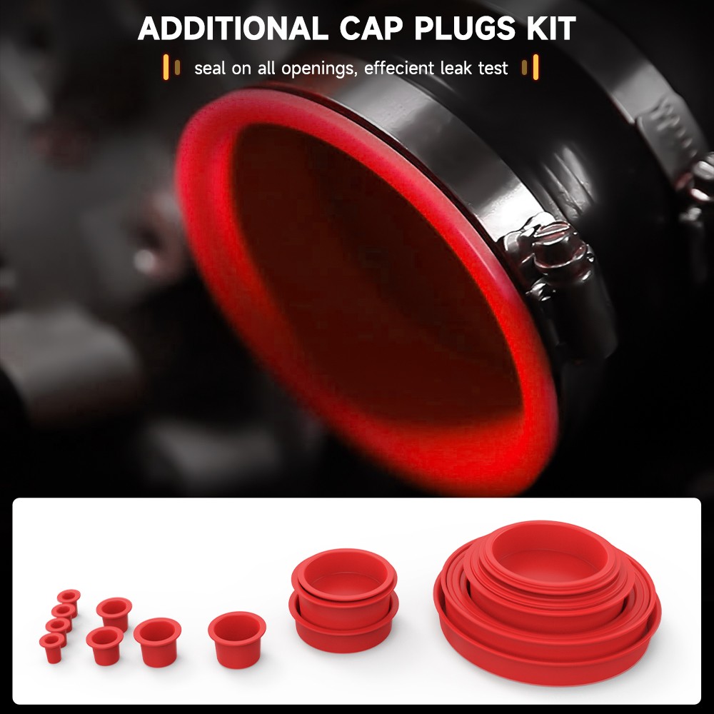 Car EVAP Smoke Machine Fuel Pipe Leak Detector Sealing Test Tool Cooling System