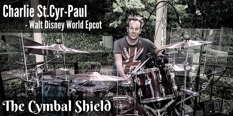 NEW!!! DRUM / CYMBAL SHIELD FOR CYMBALS UP TO 24" - Decrease Cymbal Volume 40%