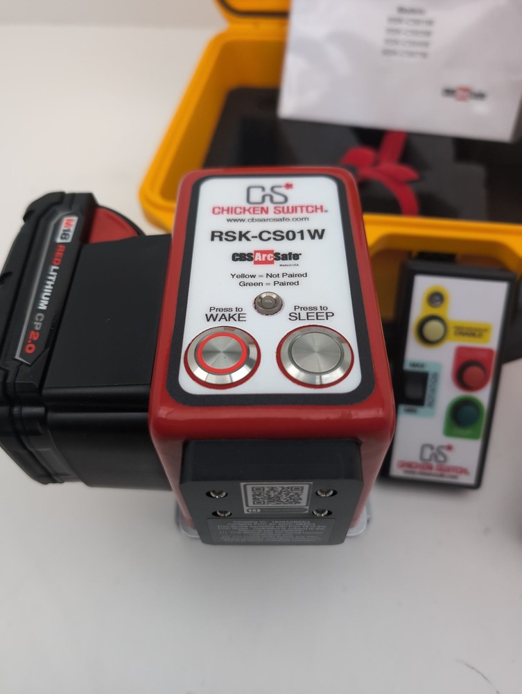 CBS Arcsafe RSK-CS01W Chicken Switch Remote Switch Actuator