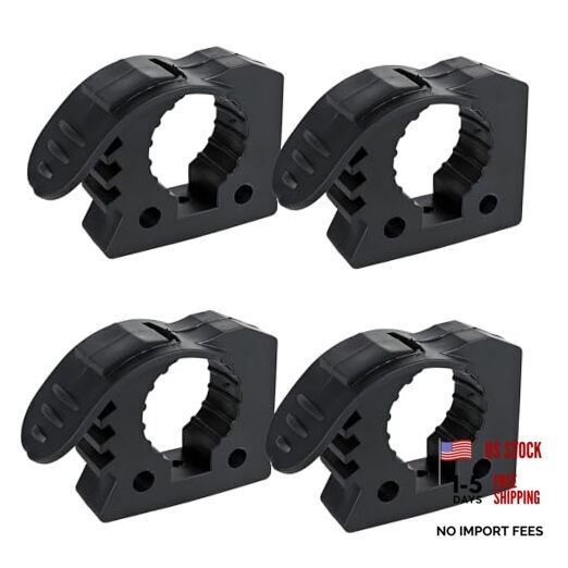 Shovel Holder & Tool Handle Mount, Quick-Release Molle Panel Large - 4 Pack