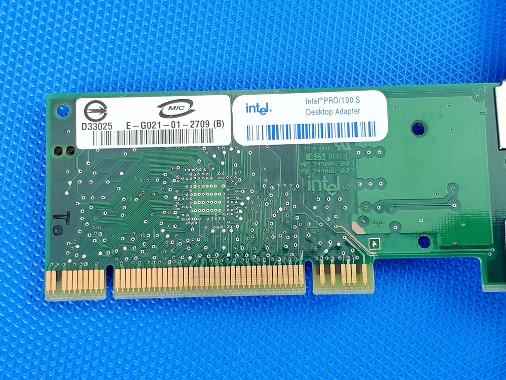 INTEL(R) Pro/100M Desktop Adapter E-G021-01-2709