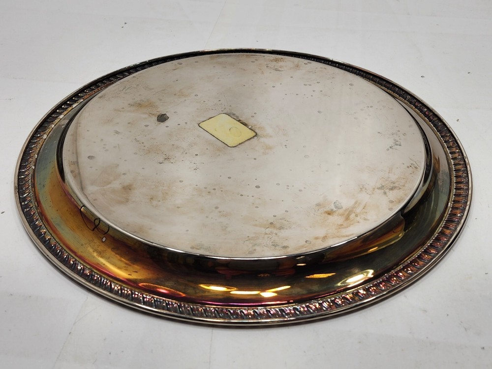 Churchill Downs Synchronized Solutions May 2, 2008 Silver Plated Trophy Plate
