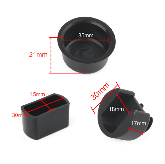4pcs/set Tailgate Hinge Pivot Bushing Kit Fit for Ford Door Hinge Conversion Kit