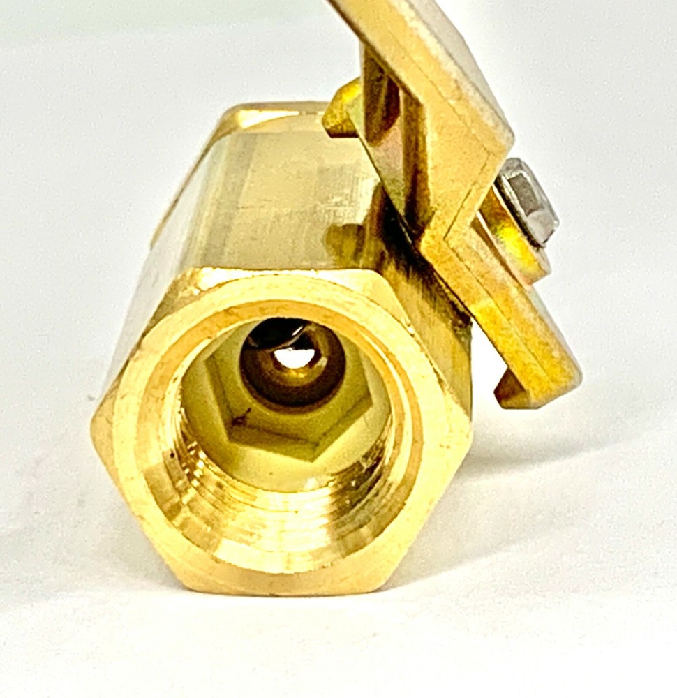 1/4" Brass Ball Valve