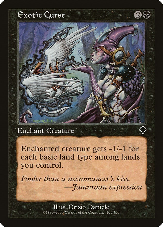 Exotic Curse Invasion 105 MTG MP