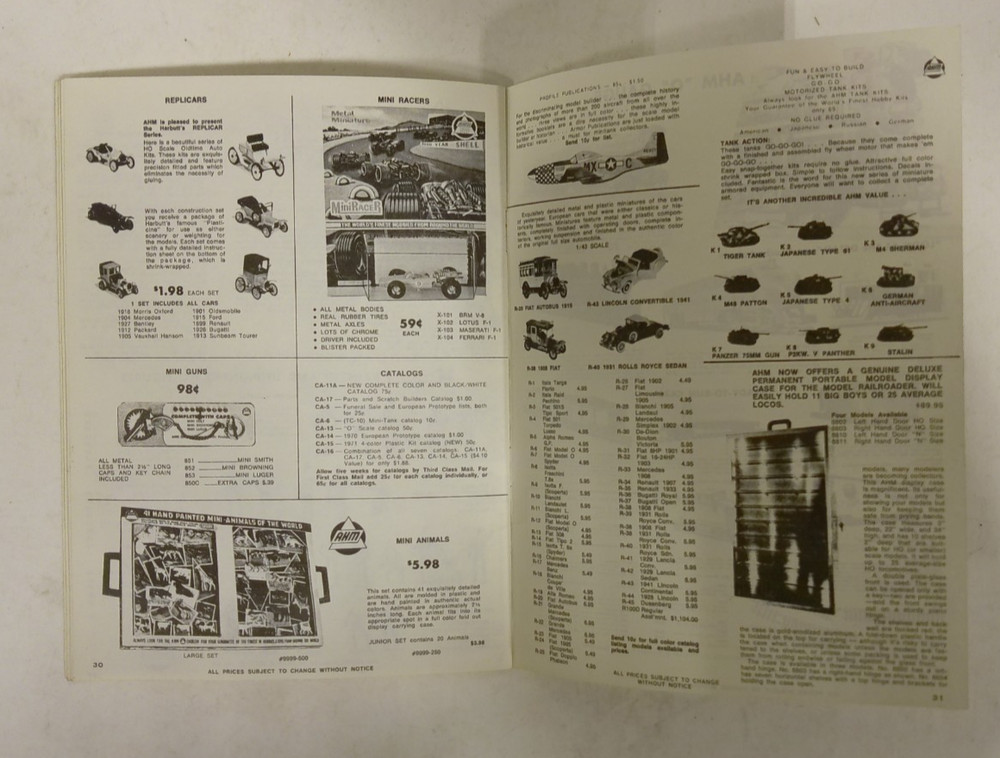 Vintage AHM Does It Again 1972 Catalog CA 18B