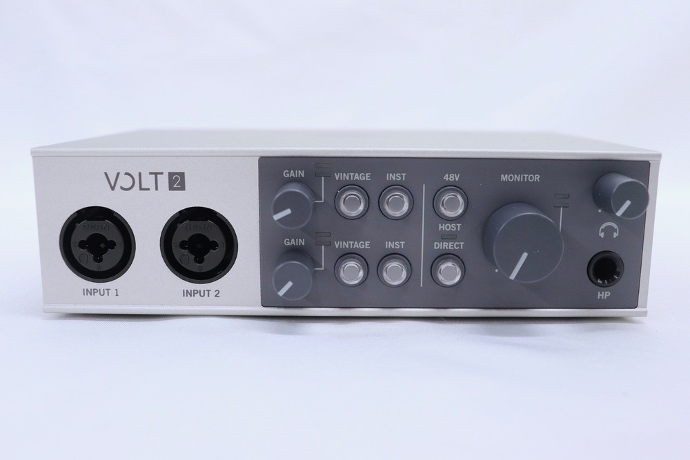 UNIVERSAL AUDIO Volt 2 USB Audio Interface Open Box Complete Tested