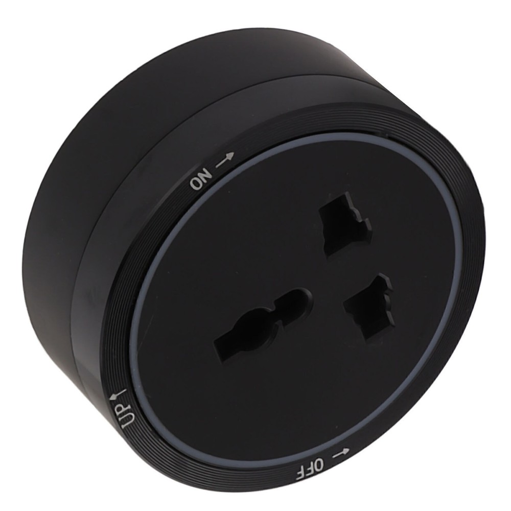 Electrical Outlet Track Socket Black Horizontal Removable Electrical Wall