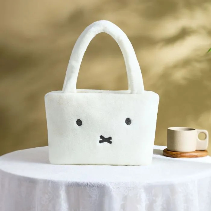 Miffy - Deluxe Plush Bag White