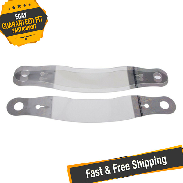 Racing Optics 10203C 2 mil Laminated Tearoffs XStack 10 (Clear)