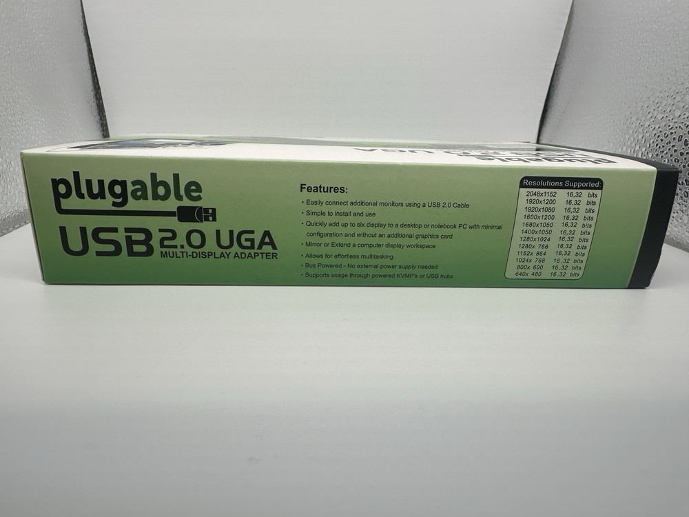 Plugable Usb 2.O uga