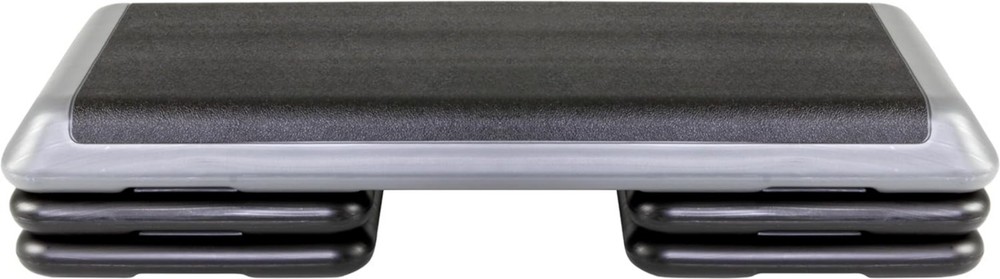 Durable Step Exercise Platform with 4 Height Options for Customizable Workouts