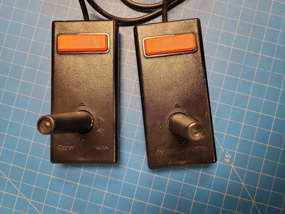 Texas Instruments Home Computer Remote Controllers Model CH9102 Joysticks