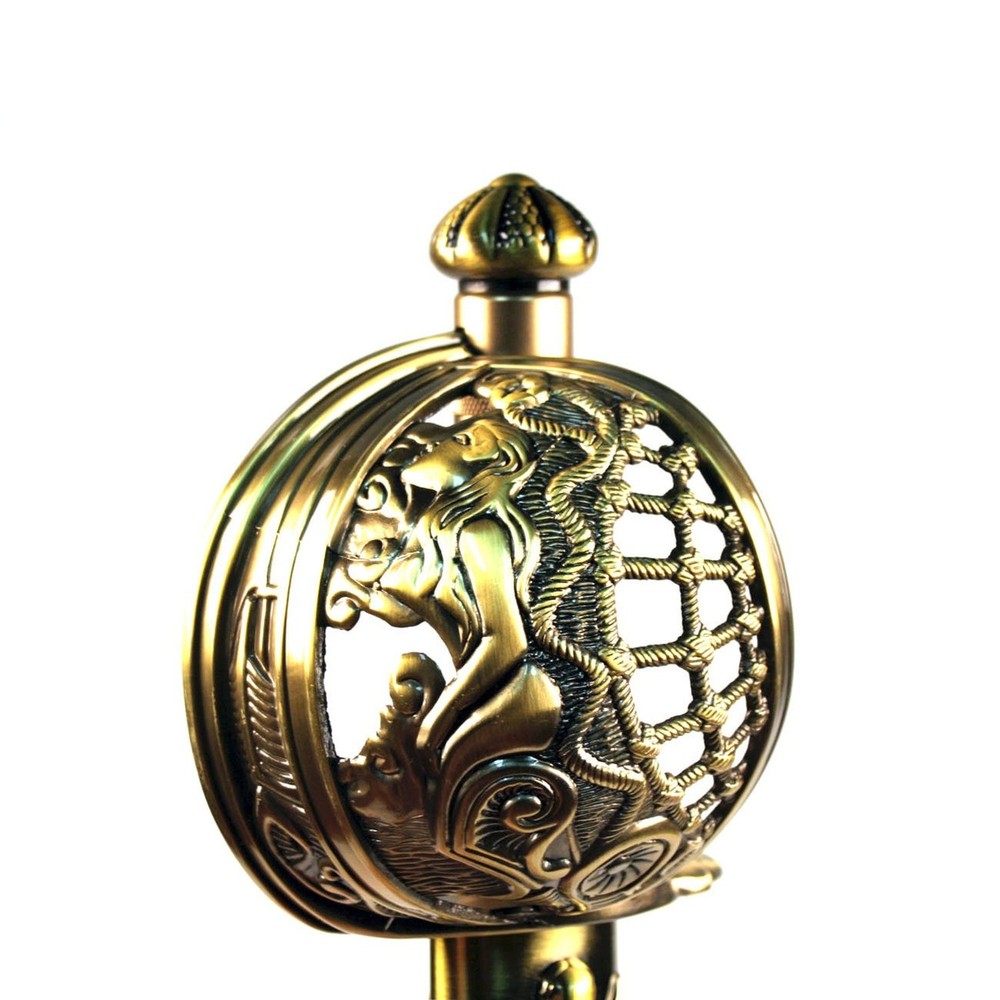 Pirate Sword Deep Blue Sea with Frog