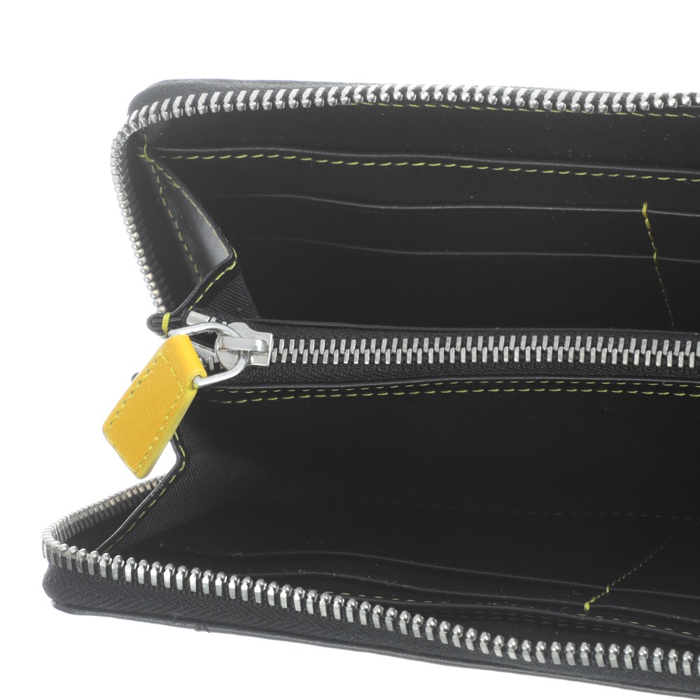 Jaguar Black Leather Purse