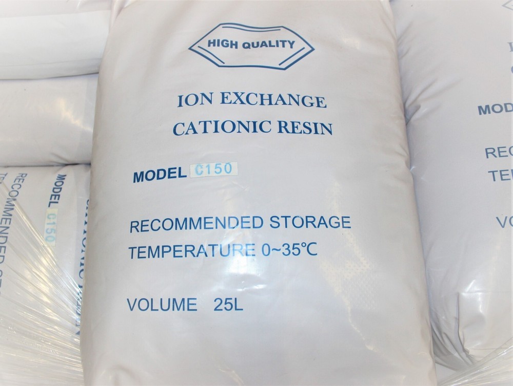 Softener Cationic Resin 25 Liters 8% Cross Link