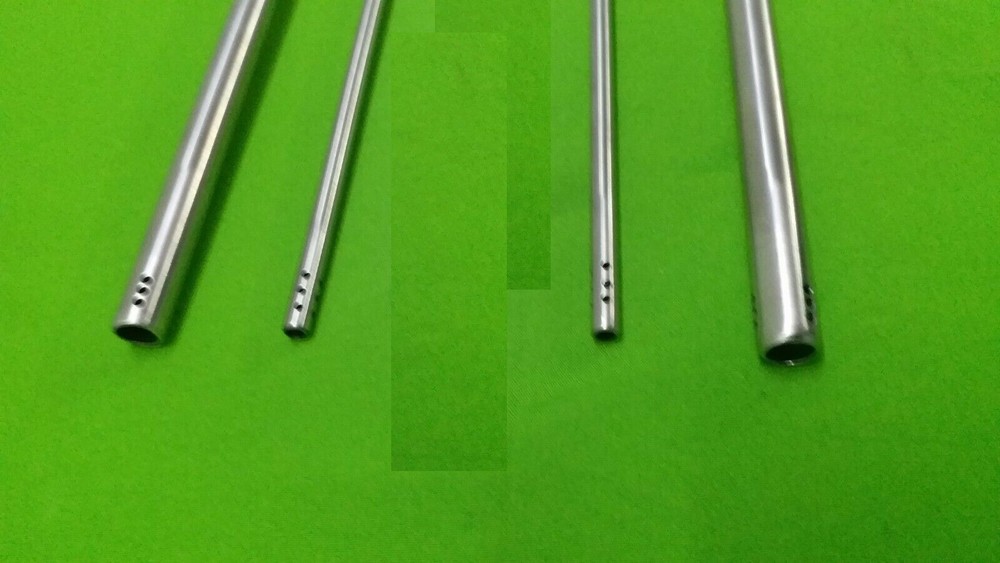2 Pcs Suction Irrigation 10 x 330mm Laparoscopic Endoscopy Surgical Instruments