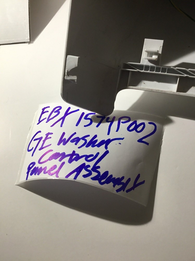EBX1574P002 GE Washer Control Panel Assembly