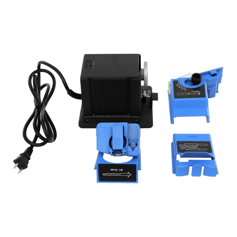 110v Electric Multitask Sharpener Knife Scissor Drill Sharpening Machine 96w