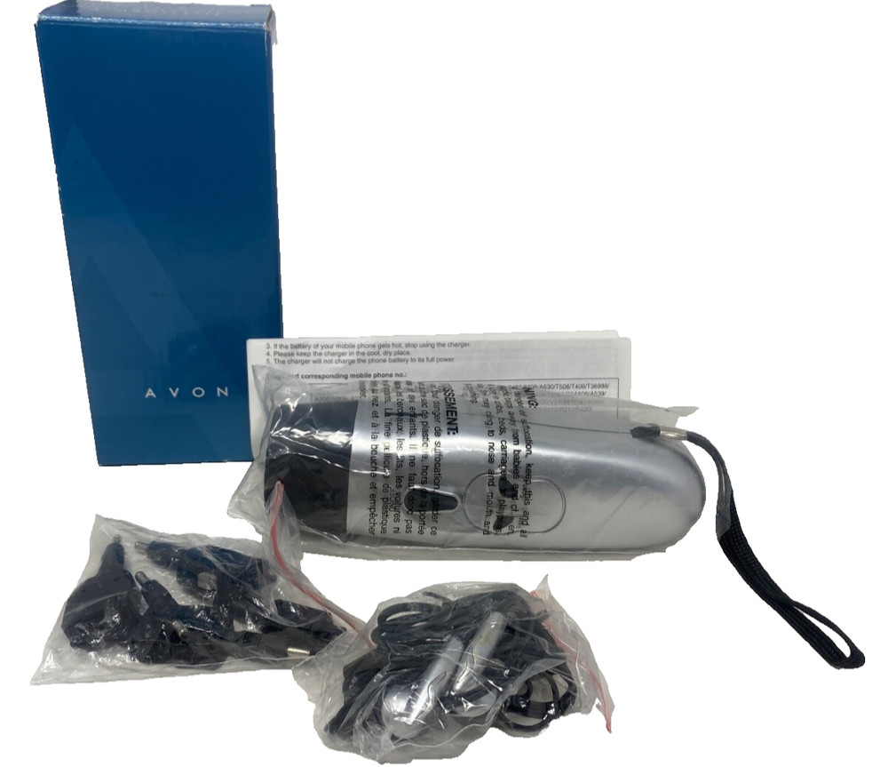 Avon Hand Crank Multi Task Tool 2007 Voltage Output 6V Emergency Preparedness